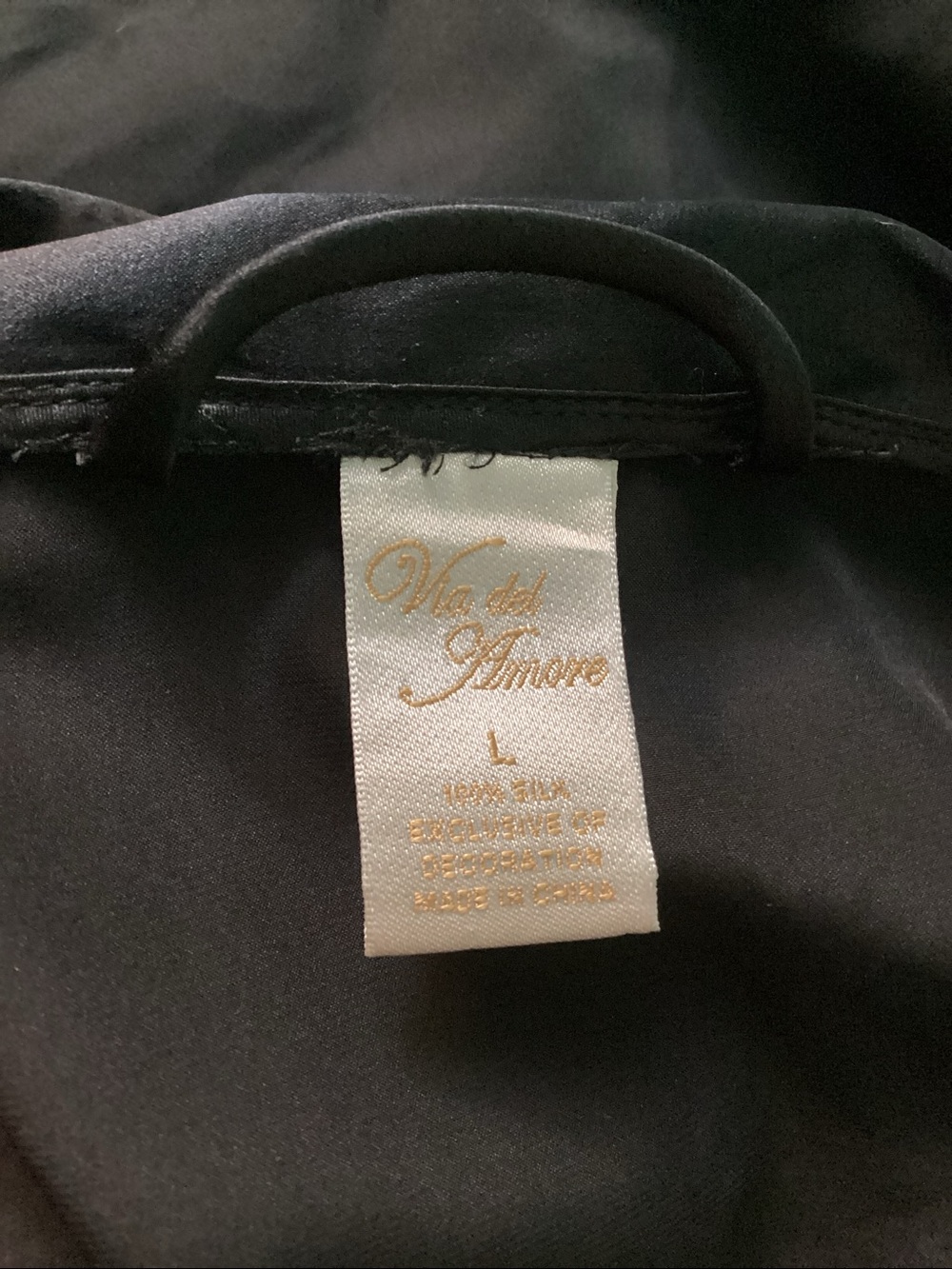 Via Del Amore Silk Robe - Picture 5 of 5
